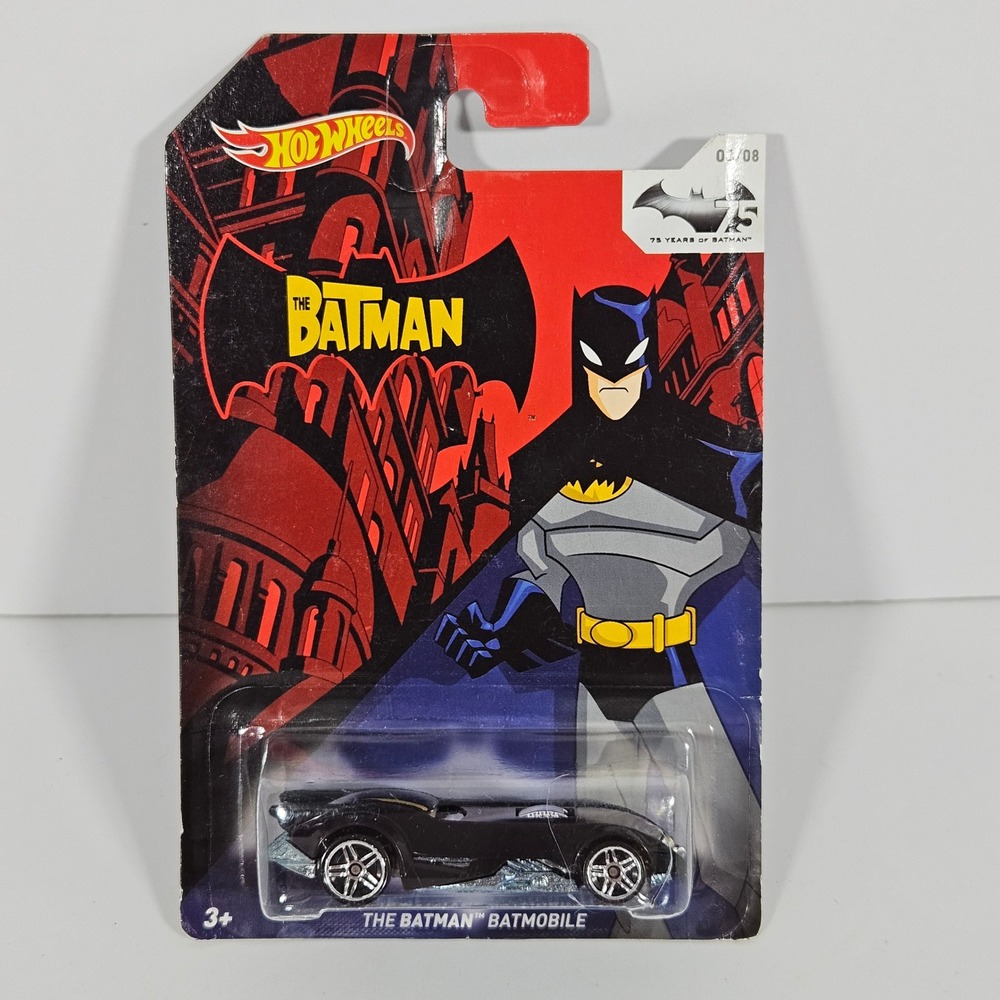 Hot Wheels Batman Batmobile Lot of 6 Arkham Asylum 1966 TV Series New 2004-14 - Picture 4 of 10